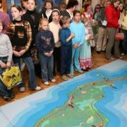 "Кижи" - мастерская детства". Интерактивная площадка в Медвежьегорском музее.