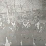 В День Победы в Медвежьегорске. 1970 год.