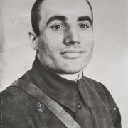 Командир партизанского отряда "Вперёд" К.В. Бондюк