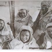 Сандружинницы отряда "Вперёд".